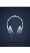 Casque filaire argent lune
