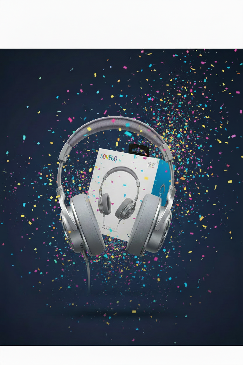 Casque filaire argent lune